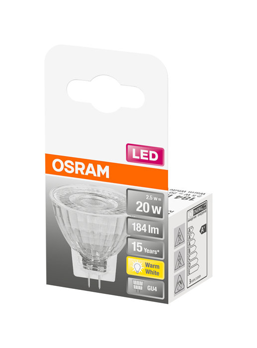 Osram LED Star MR11 20 stiftpære GU4 2,5 W